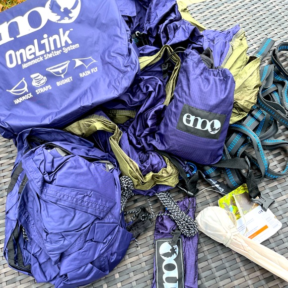 ENO, Shelter System with Hammock with Bug Net, Straps and waterproof Rain Tarp - Picture 2 of 2